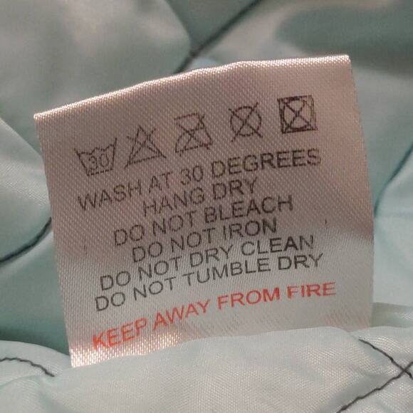 Horseware Womens Jacket Coat Black Gray-Green Zip Pockets Lined Mock Neck M 8 - Picture 9 of 11